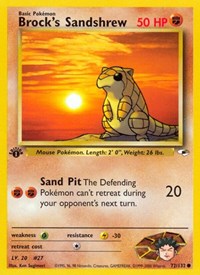 Brock's Sandshrew (72)