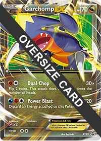 Garchomp EX - XY09 (XY Black Star Promo)