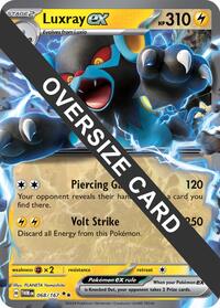 Luxray ex - 068/167 (Meddling Sparks Premium Collection)