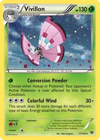 Vivillon - 17/146 (Cosmos Holo)
