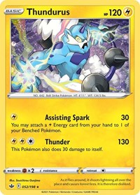 Thundurus - 052/198 (Cosmos Holo)