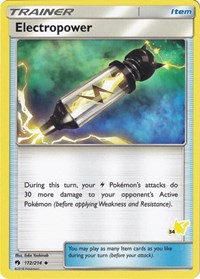 Electropower - 172/214 (#34 Pikachu Stamped)