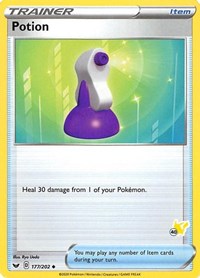 Potion - 177/202 (#40 Pikachu Stamped)