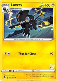 Luxray - 096/264 (#47 Pikachu Stamped)
